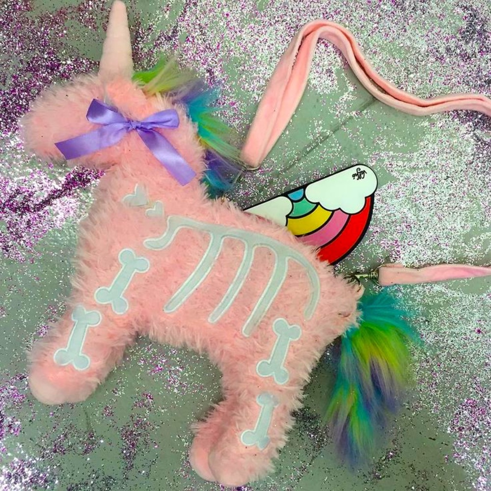 *RARE* DollsKill Pink Unicorn Handbag